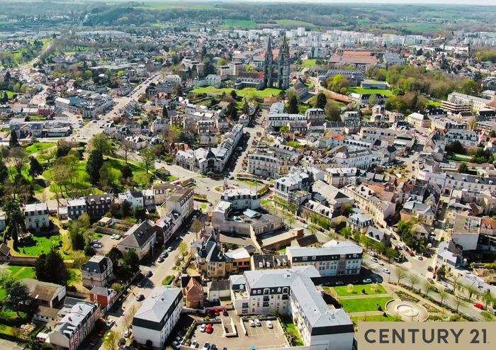 Soissons - Immobilier - CENTURY 21 L.S. Immobilier - vue du ciel 