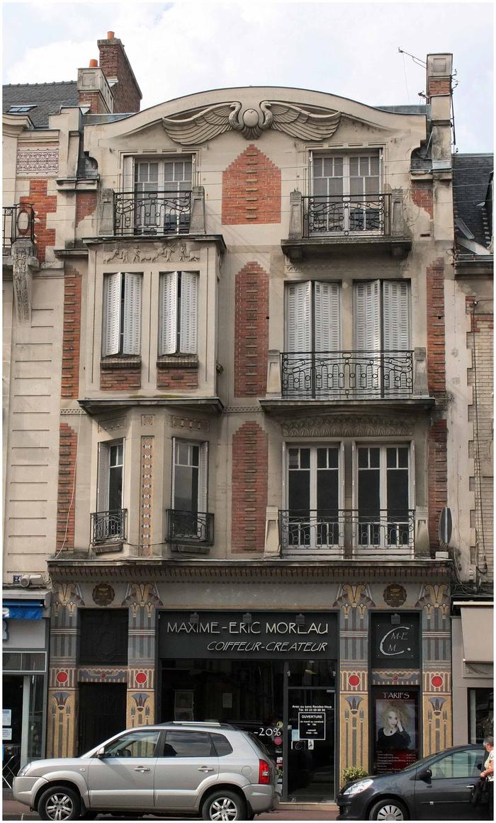 Soissons - Immobilier - CENTURY 21 L.S. Immobilier -La_Maison_Égyptienne_-_Art_déco